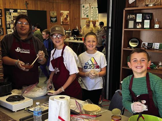Yessenia Saucedo, Leightyn Reiter, Pariz Brothers, and Samuel Reiter. Photo Provided by Xane Reiter