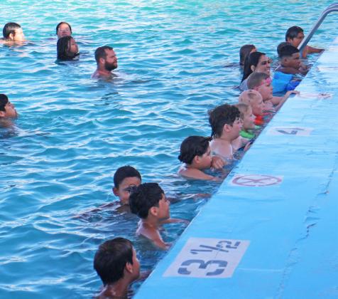 SPOTLIGHT ON GARZA CRC POOL PARTY