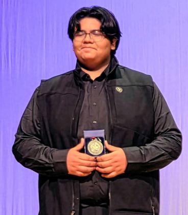 CAST HONORS Lazaro Barboza received Honorable Mention All-Star Cast honors for his portrayal of Polonius. | COURTESY PHOTO