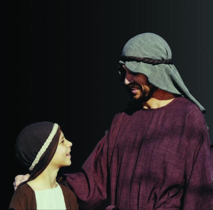 FAMILY ACTORS The Ragtown Gospel Theater welcomes new family actors Orynn Anciso (left) and Thomas Anciso (right) from Amarillo, TX. Together the father and son will play the relationship of Jesus and Joseph (son and earthly father) in the new production, ‘Jesus, Son of Man.’ | CHIP POLK PHOTO