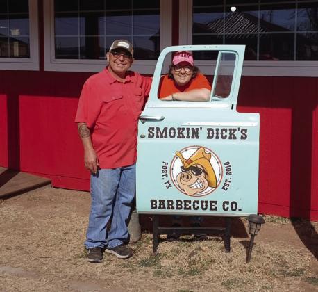BUSINESS EXPANSION Smokin’Dicks used the Caprock Economic Development Corporation grant award of $10,000 to add-on to their current restaurant, enclosing their deck for a weather-safe place to eat. | PAUL GIBSON PHOTO