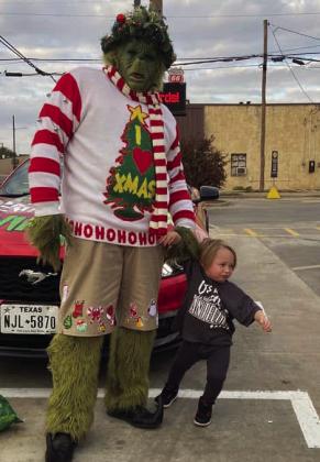 THE GRINCH TO VISIT AGAIN DECEMBER 7