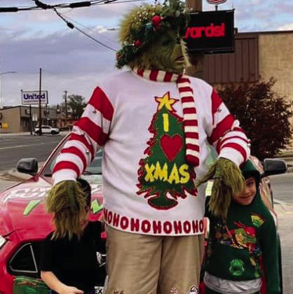 THE GRINCH TO VISIT AGAIN DECEMBER 7