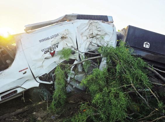 Multi-county pursuit ends near Post following collision with Sheriff Isbell