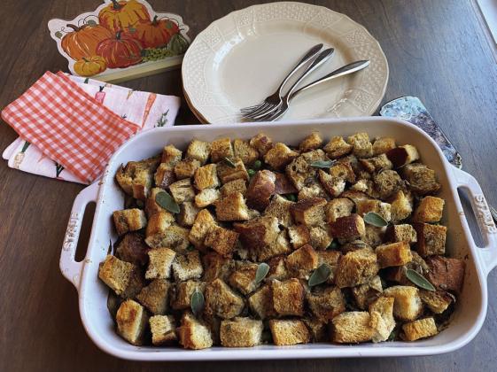 TURKEY DAY OPTIONS Thanksgivng Casserole is a hit for those eating a plant-based diet. | ANGELINA LARUE PHOTO