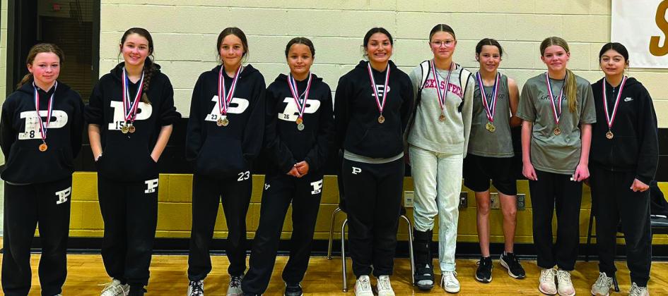 Post Junior High competes at district meet