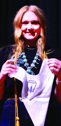 HISTORIAN Zaran Kirkpatrick was named the Historian of the senior class. Graduation will be at 7 p.m. on Thursday, May 23 in Antelope Arena. | ADALINA RESENDEZ PHOTO
