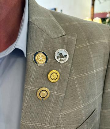 Post Rotary club pins seven new, plus Paul Harris Fellows