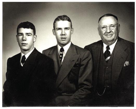 Jack and Kay Kirkpatrick with their granddad K Stoker | Courtesy Photo