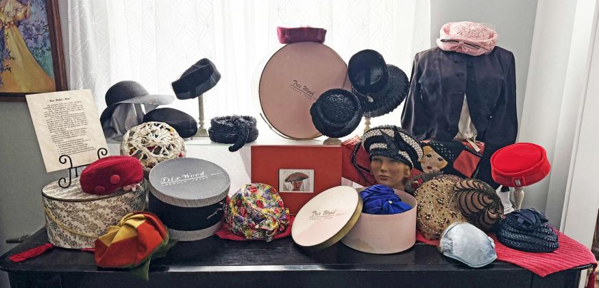 HATS OFF A collection of elegant and whimsical hats once owned by Ruby Kirkpatrick is featured at the Garza County Museum, offering visitors a glimpse into the fashion and traditions of years past. SEE MORE ON PAGE 8. | POST DISPATCH