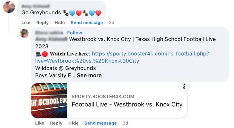 SPORTS SHAM Ever noticed a link like this one on your social media feed? Don’t click on it—hide it, or better yet, report it. | THE TEXAS SPUR
