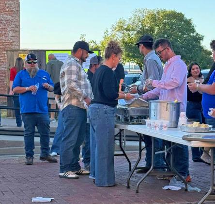 GALA DINNER Garza County Junior Livestock Association held their third annual gala outdoors at Winehouse at 127 last Saturday. The association raised over $15,000 from supporters through donations, table sales and auction items. | BELLA HAYEK &amp;amp; RYLAN MORRIS PHOTO