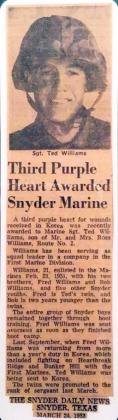 A local hero: Remembering Ted Williams this Veterans Day