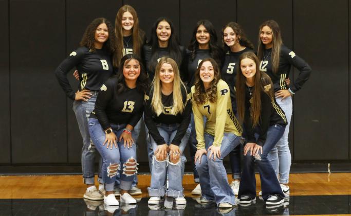 Varsity Lady Lopes took 3rd Place last weekend at the Big SpringTournament. Back row is Zemicka Foy, Shallee Pope, Faith Sanchez, Serenity Sanchez, Alexandria Hernandez, and Karmon Mullins. Front row is Nyrah Soto, Hanna Krauser, Kaylie Zapert and Rhleigh Matus. ABIGAIL RODRIGUEZ PHOTO