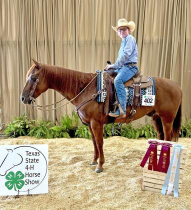 Right: Keithland Wink and his horse Deacon