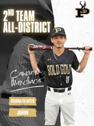 CAMERON MENCHACA 2ND TEAM ALL-DISTRICT DH JUNIOR