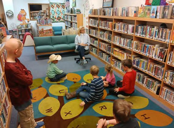 STORY TIME The Post public library’s first Read Aloud was presented by Mendy Dalby on Wednesday. It was great fun with several wonderful stories. | POST DISPATCH