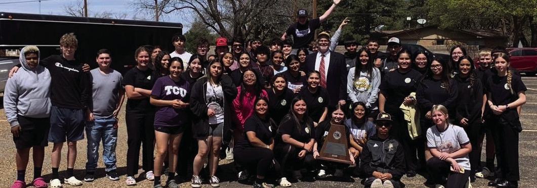 Pride of Post Band received first-place ratings from all six judges in the UIL Concert and Sight Reading district contest at Sundown last week. Band director Aaron Rathbun stated,” This win and the regionals win back in October set them up for the sweepstakes award. They have been successful in everything. Great job band.” Photo Provided