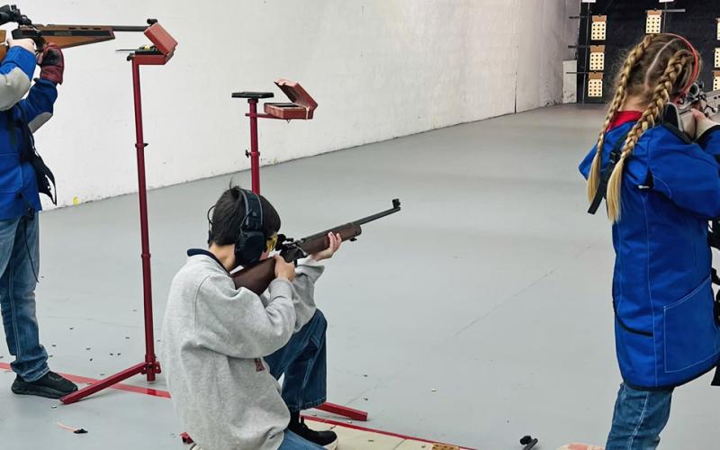 SPOTLIGHT ON GARZA CO 4-H RIFLE CONTEST