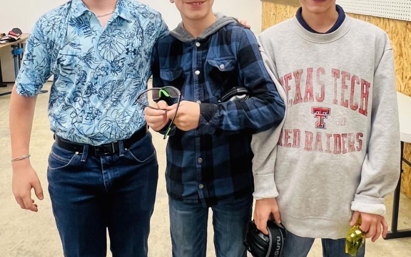 SPOTLIGHT ON GARZA CO 4-H RIFLE CONTEST
