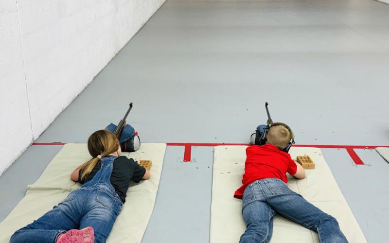 SPOTLIGHT ON GARZA CO 4-H RIFLE CONTEST