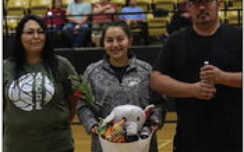 Abcde Gutierrez was escorted by: Loretta and Adam Gutierrez