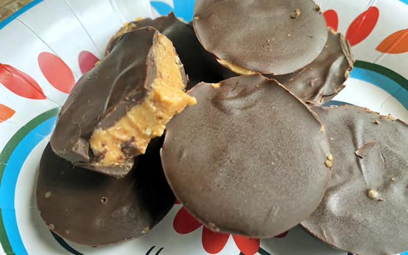 Guilt-free peanut butter cups