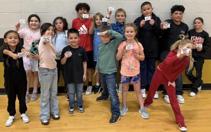 A LOT OF HEART Ms. Sullivan’s class was recognized as the top fundraising class during the Kids Heart Challenge at Post Elementary School. | COURTESY PHOTO