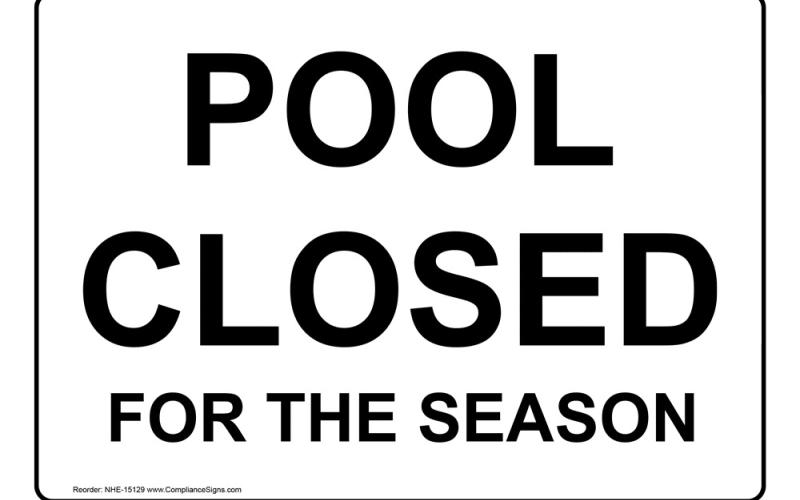 City pool closes for season, signaling summer’s end