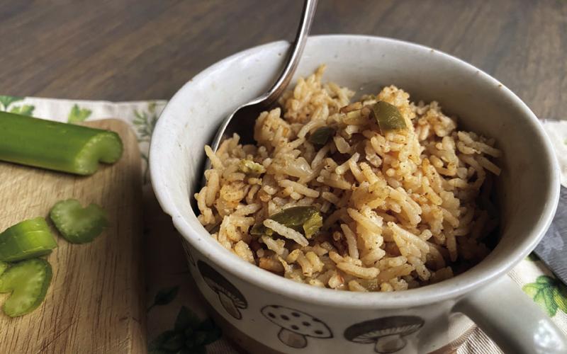 DIRTY RICE is a flavorful and hearty dish that combines the aromatic spices, vegetables, and a base of cooked rice. Not only is it a delicious and comforting meal, but it’s also versatile and can be customized to suit your taste. This one-pot dish makes for easy cooking and minimal cleanup, making it a practical choice for busy weeknights or gatherings. | ANGELINA LARUE PHOTO