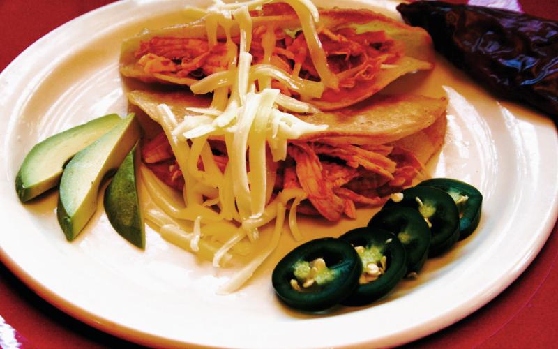 FAMILY FAVORITE Chicken Tinga tacos is one dish I will always drop everything and make for my own son. Enjoy food made fresh! | ANGELINA LaRUE PHOTO