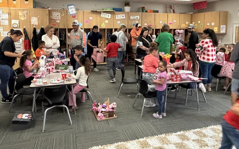 Post Elementary School celebrates Valentine’s with schoolwide parties