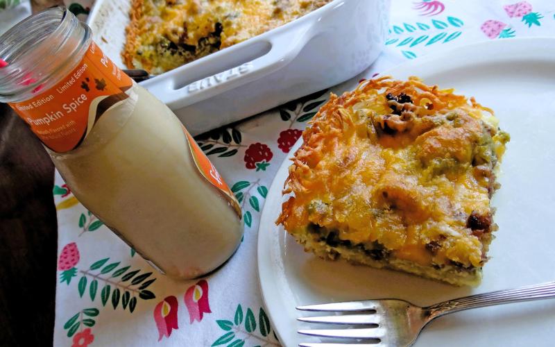 CLIP THIS RECIPE out of the paper and hang it on your fridge—you may want to serve this tasty casserole on Christmas morning. | ANGELINA LaRUE PHOTO