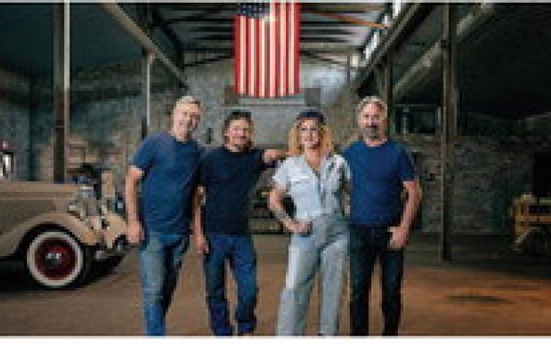 AMERICAN PICKERS Robbie Wolfe, Jersey Jon, Danielle Colby and Mike Wolfe are headed into their 25th season of the popular History Channel show this year — in Texas. | COURTESY PHOTO