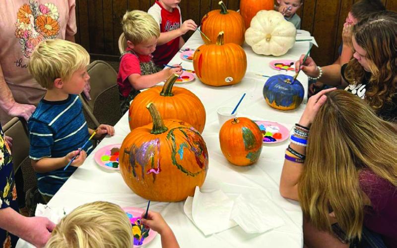 PAINTING PUMPKINS