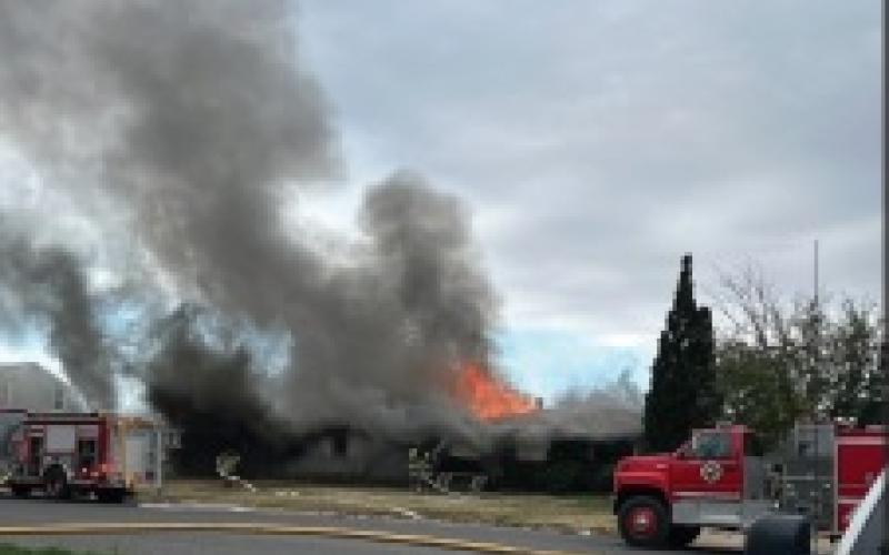 Weekend fire destroys residence