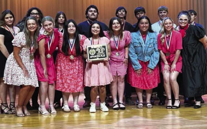 Region 1 Area 1-2A OAP Contest to be held on Thursday, April 10 at the Sudan High School at 107 W. Hwy 303 Sudan, TX 79371. Plays will begin at 10 a.m., running back-to-back with a 15-minute break after the third show. Critiques will start approximately 30 minutes after the last show. Post is schedule to perform 5th out of six schools.
