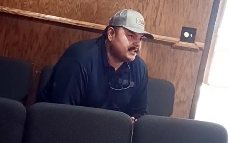 PUBLIC COMMENT Citizen Mondo Martinez said, in last week’s budget hearing, that maintenance of existing equipment and roads should take precedence over new purchases. | POST DISPATCH
