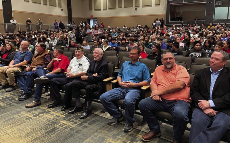 Veterans Honor at Post ISD