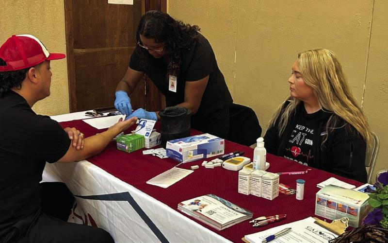 SPOTLIGHT ON GARZA COUNTY HEALTHCARE DISTRICT HEALTH FAIR