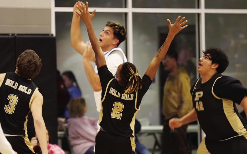 ANTELOPE BASKETBALL Post Antelopes played hard over the weekend of Jan. 14 and 17, but lost to both Tahoka and Floydada teams. | KHLOE SMITH PHOTO