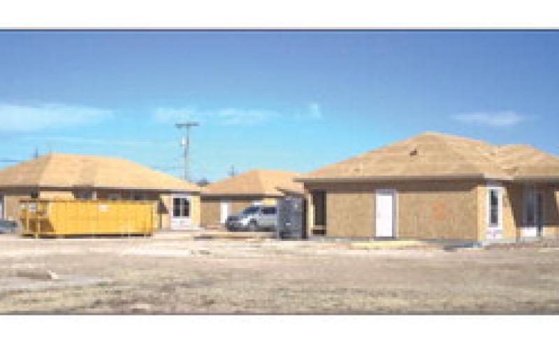 TEACHER HOUSING The Post ISD announced that the teacher housing should be completed no later than mid-July 2025 during their meeting on Jan. 15. Six modular homes are being built to encourage teachers to come and stay. The next meeting is scheduled for Monday, Feb. 10 at 6 p.m. | ANNA GIBSON PHOTO