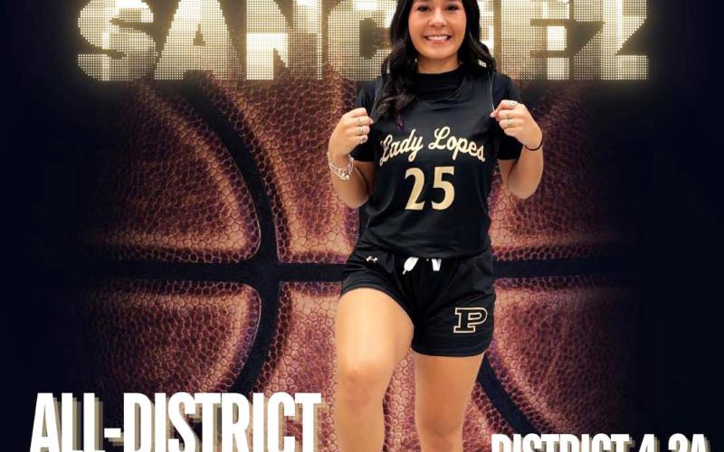SERENITY SANCHEZ ALL-DISTRICT 4-2A FIRST TEAM