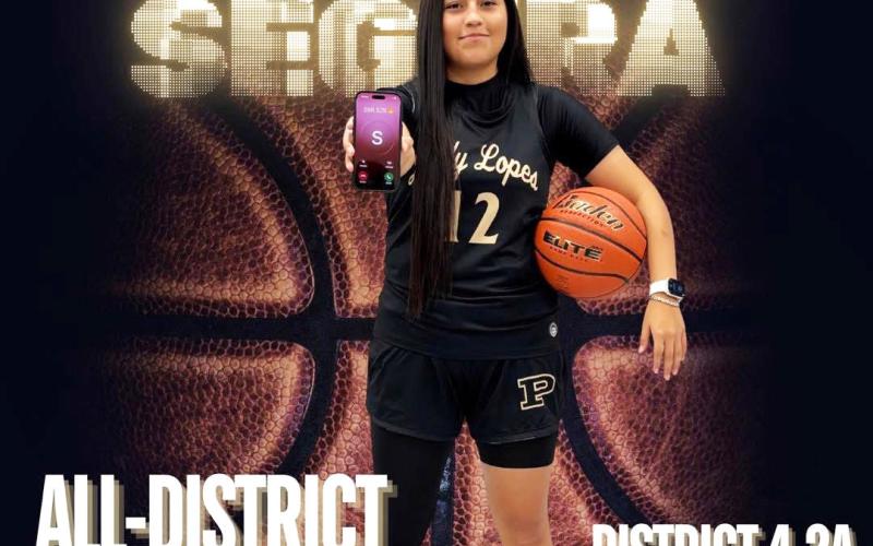 NEVAYA SEGURA ALL-DISTRICT 4-2A HONORABLE MENTION