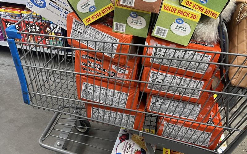 Snack packs for hungry students