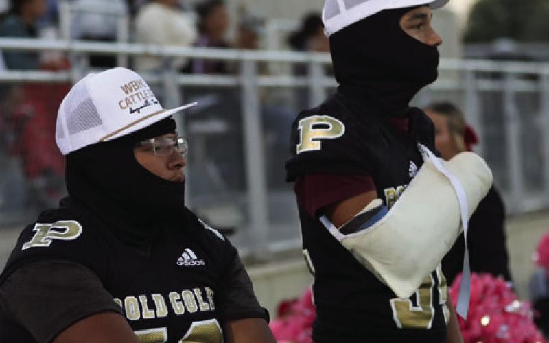 Season ending injuries for #50 Bryan Saucedo and #33