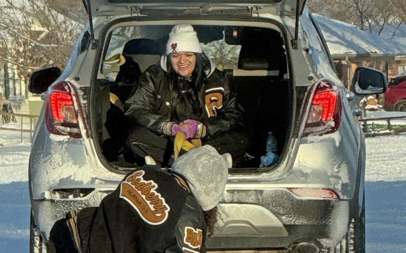 ‘Sunday Funday’ in the snow brings Post together