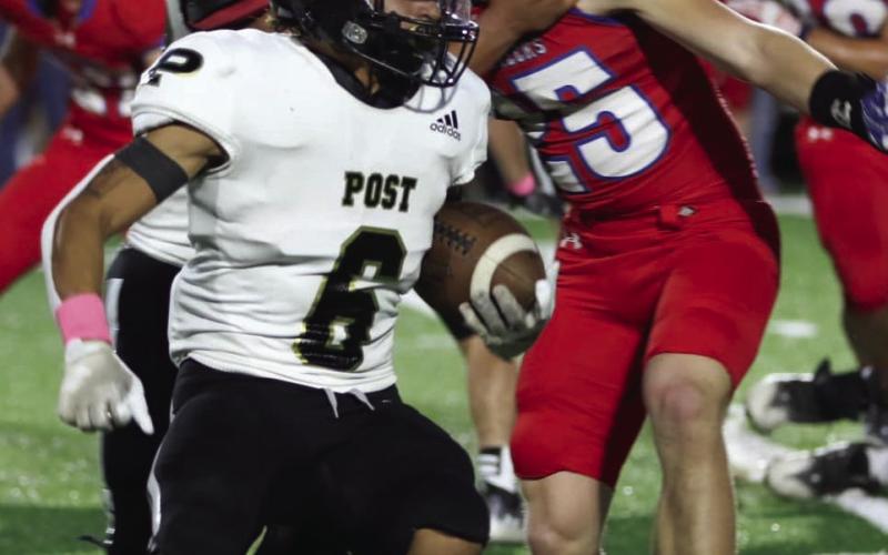 Junior IanVergara rushed for 162 yards and one touchdown in last Friday's matchup with Sundown during Week 9.