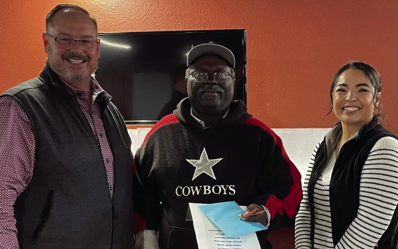 City of recognizes Owen GIlbert