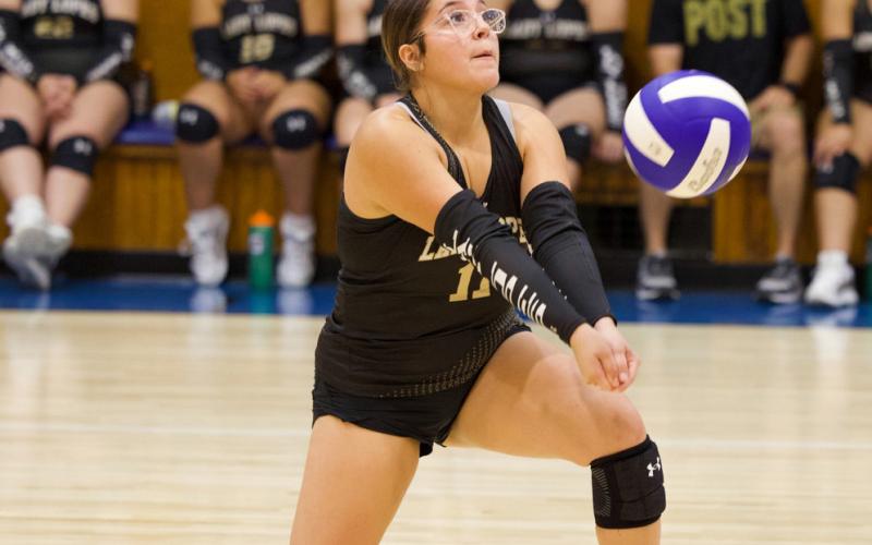 The Post Lady Lopes played in Knox City last week.